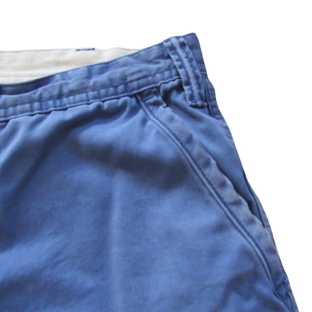 Polo Ralph Lauren Mens Blue Chino Shorts 35 Relaxed Fit Classic Cotton Twill - Picture 3 of 10